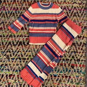 NWT H&M crop top and skirt matching set